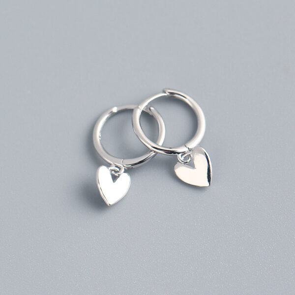 Love Heart Earrings Premium Temperament Earrings Jewelry - Image 2
