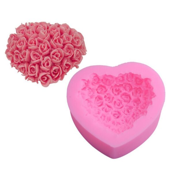 Valentines Day Gift Valentine's Day Love Rose Silicone Mould Home Supplies - Image 7