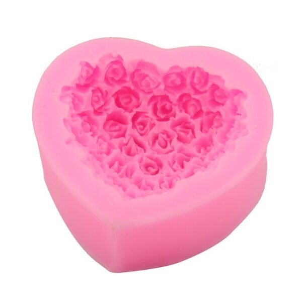 Valentines Day Gift Valentine's Day Love Rose Silicone Mould Home Supplies - Image 5